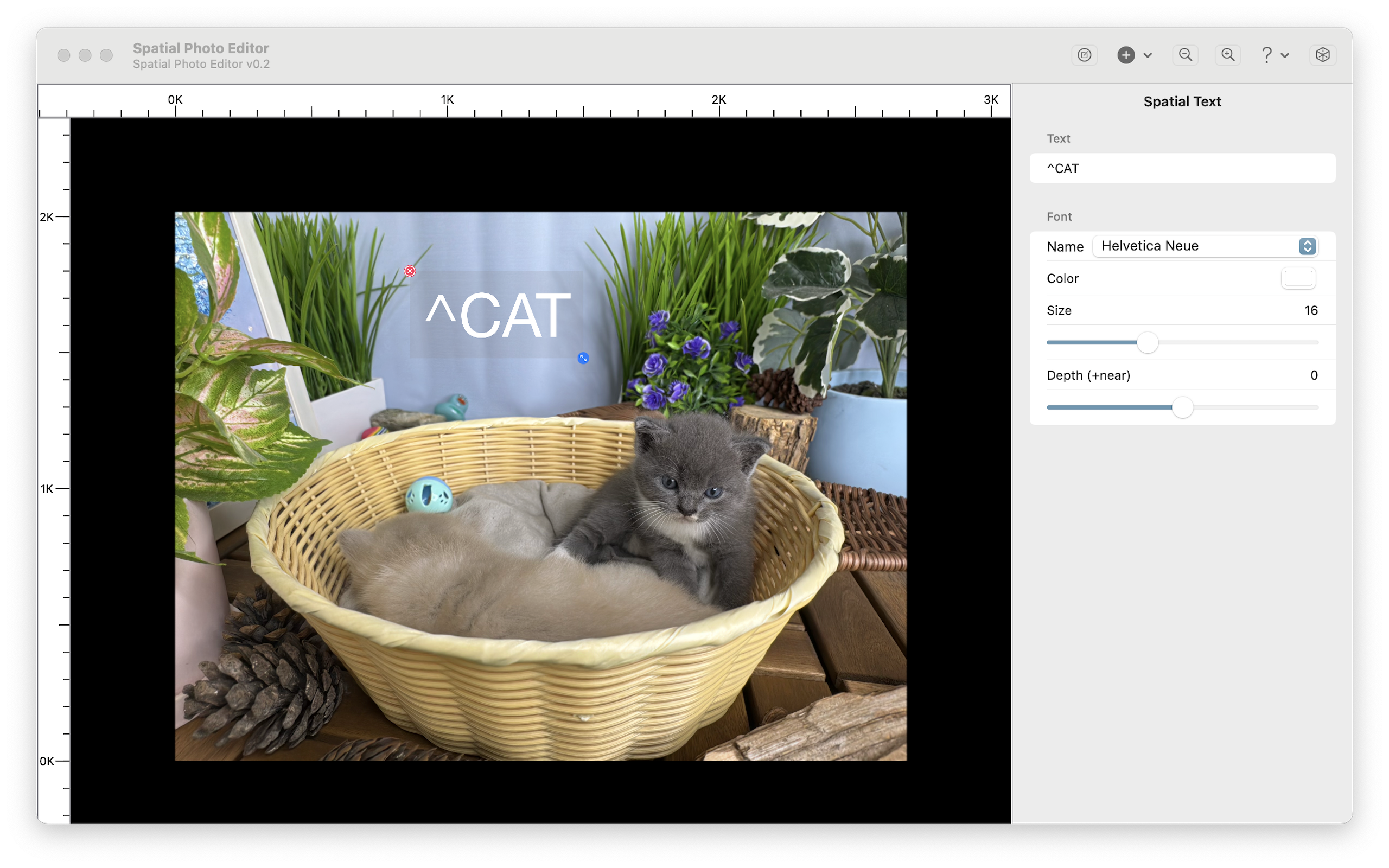 Spatial Photo Editor