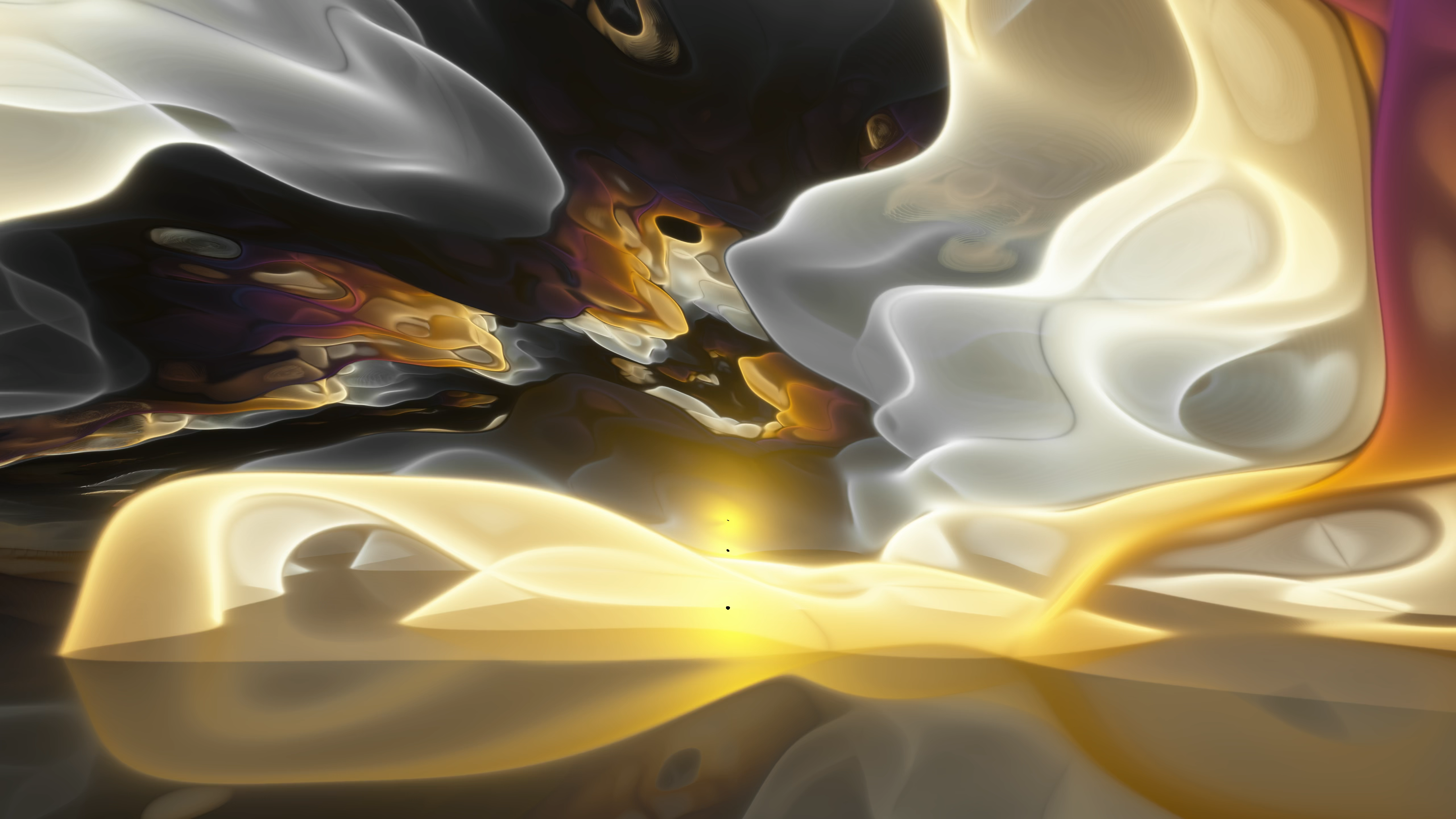 Spatial Tunnelwisp Gyroid Stereo Shader